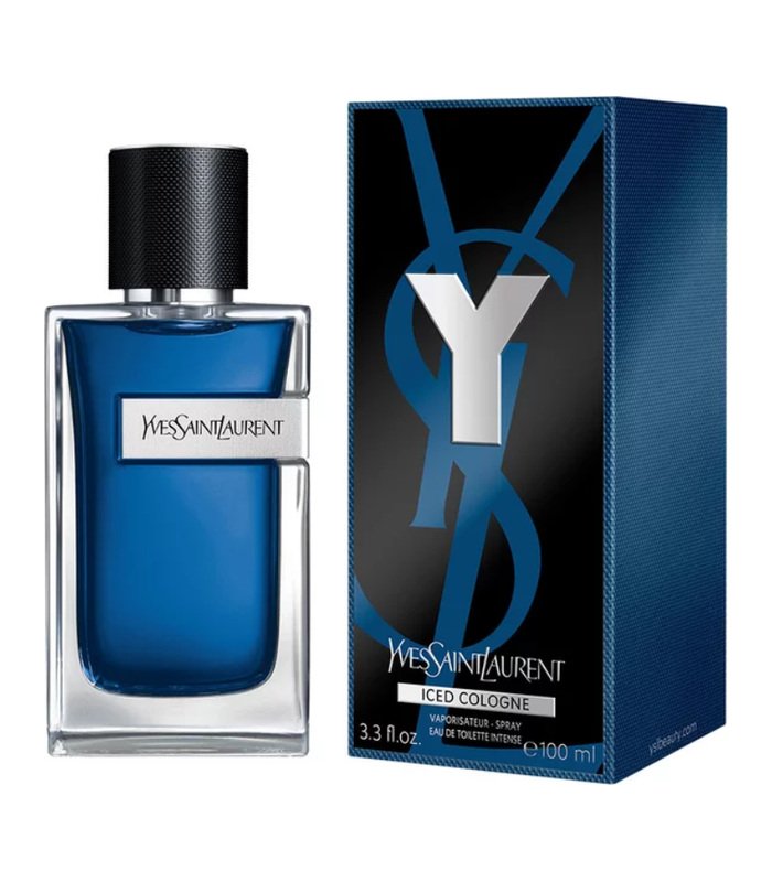 Yves Saint Laurent Y Iced Cologne Eau de Toilette Intense — bottle | إيف سان لوران واي آيسد كولون أو دو تواليت إنتنس — الزجاجة