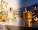 Two perfumes representing daytime freshness and evening warmth