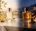 Two perfumes representing daytime freshness and evening warmth
